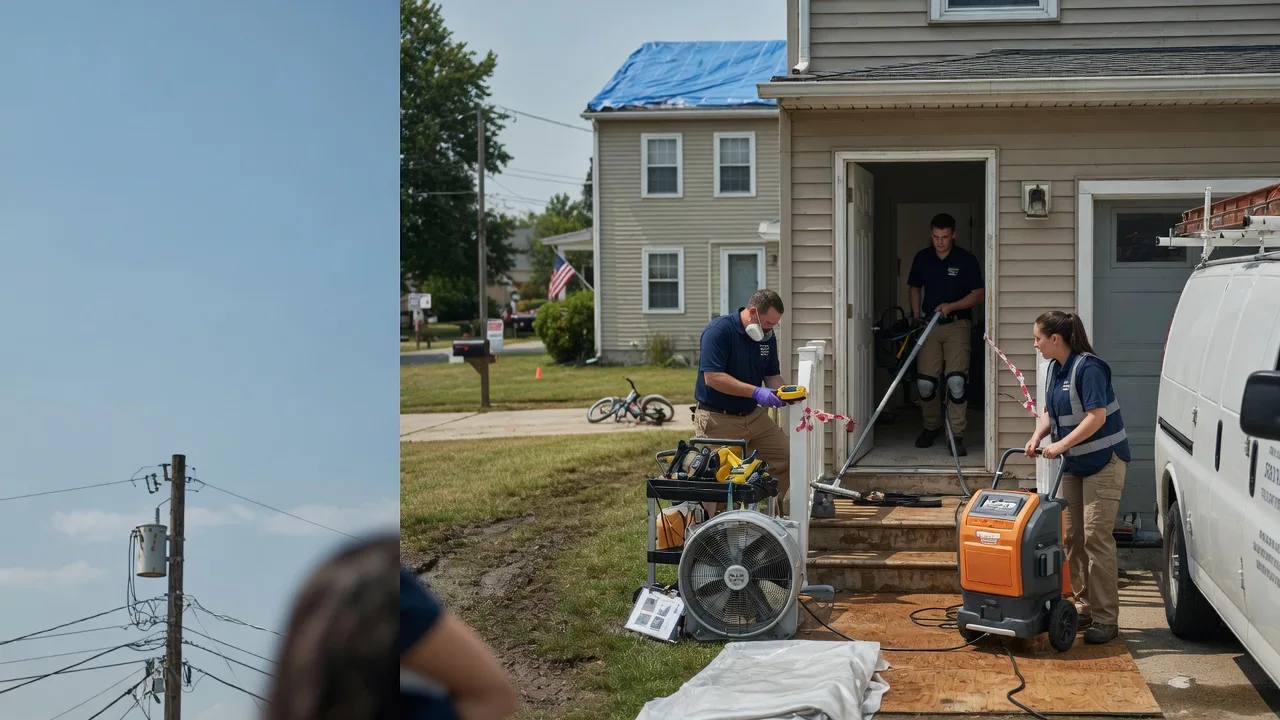 Water Damage Repair in Casco, WI near me